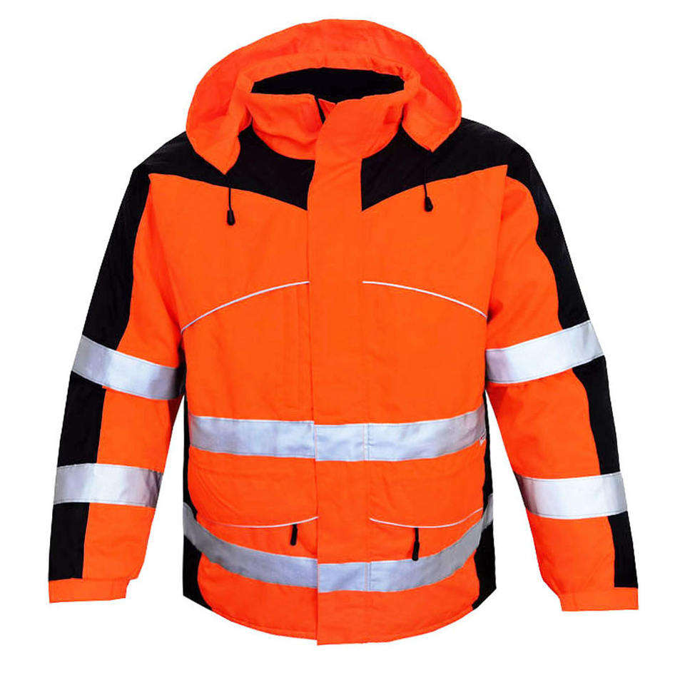 Improvment Sports Construction Reflective Clothes Safety Reflective Jacket High Visibility Workwear Safety Workers Bomber Waterproof Jacket